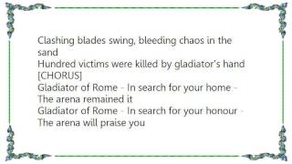 Human Fortress - Gladiator of Rome Lyrics