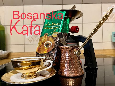 Bosnischen Kaffee kochen