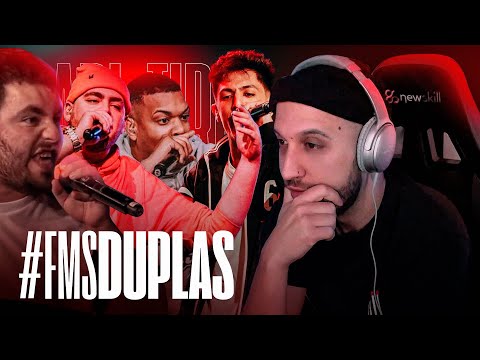 PIEZAS REACCIONA A BABI Y TIRPA VS MNAK Y MR. EGO | #FMSDUPLAS