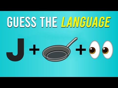 Can You Guess The Language by Emoji? Language Emoji Quiz