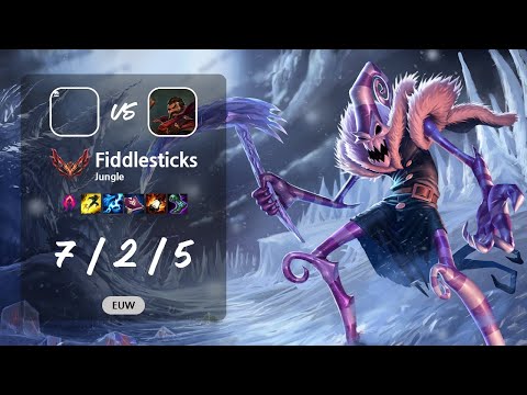 Fiddlesticks Jungle vs Graves - EUW GrandMaster Patch 13.10