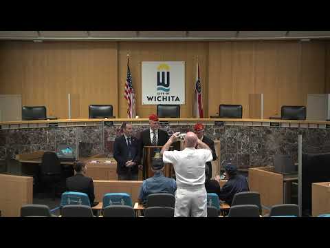 The City of Wichita has received the USS Wichita CA 45 WWII bell as a gift from the American Legion