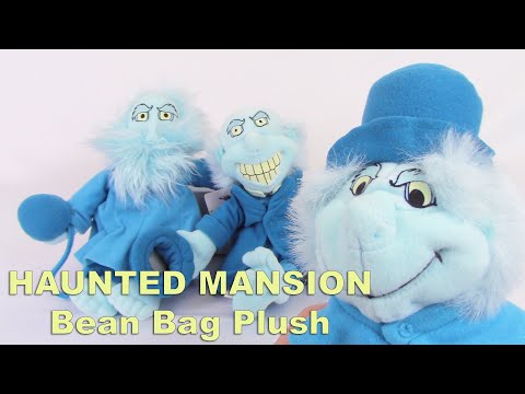 Disney HAUNTED MANSION HITCHHIKIN GHOSTS Bean Bags (Set of 3) Plush Value Toy Review -BBToyStore.com