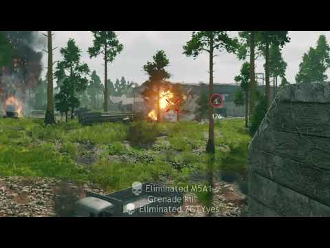 Is it possible to blow up a TANK with a GGP/40 grenade launcher from a long range? SURE! -ENLISTED-