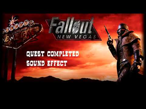 Fallout: New Vegas | Quest Completed [Sound Effect]