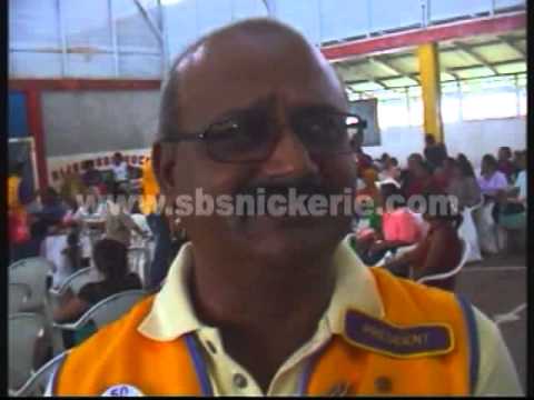 De Lions Club Nieuw Nickerie heeft gisteren bigi sma day georganiseerd