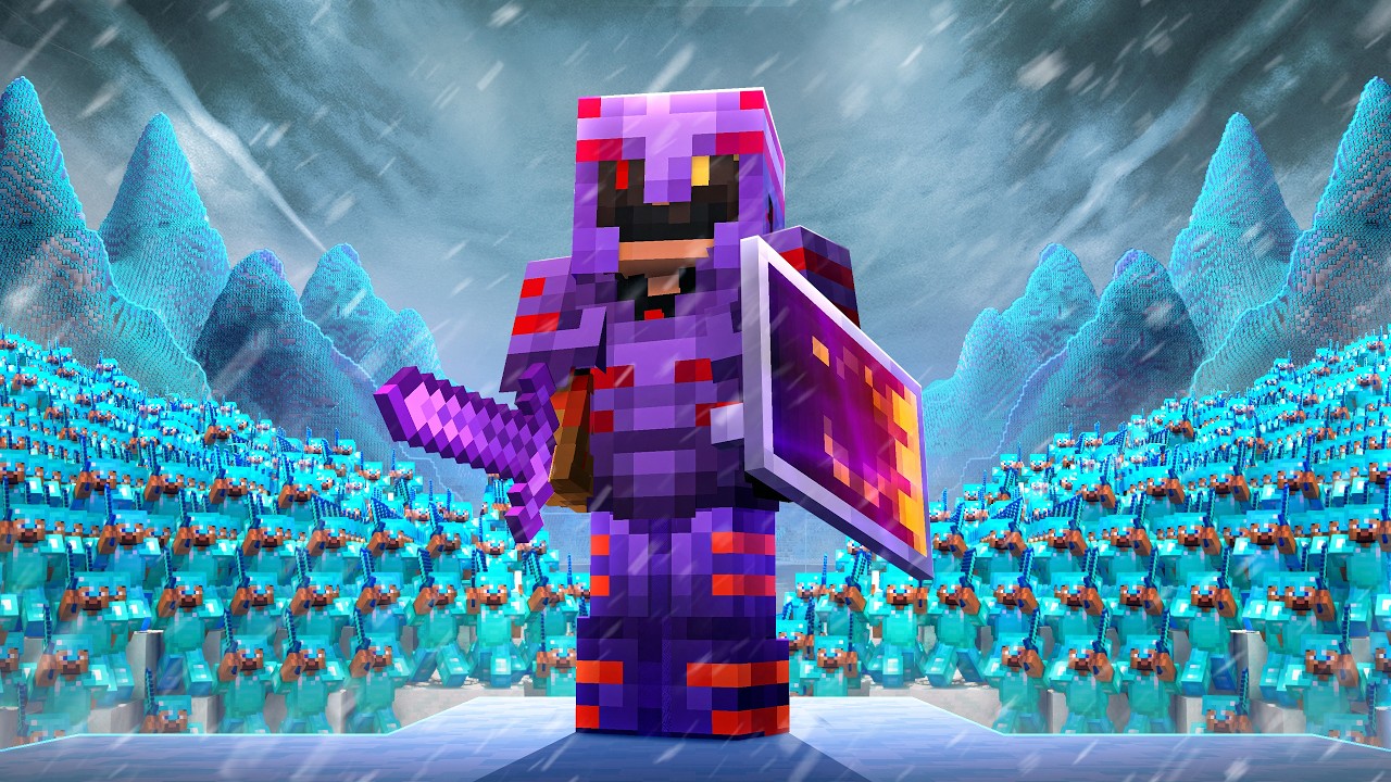 2500 Players VS Minecraft Combat Master