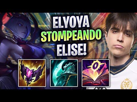 ELYOYA STOMPEANDO CON ELISE! - MAD Elyoya Juega Elise Jungla vs Graves! | Season 2023
