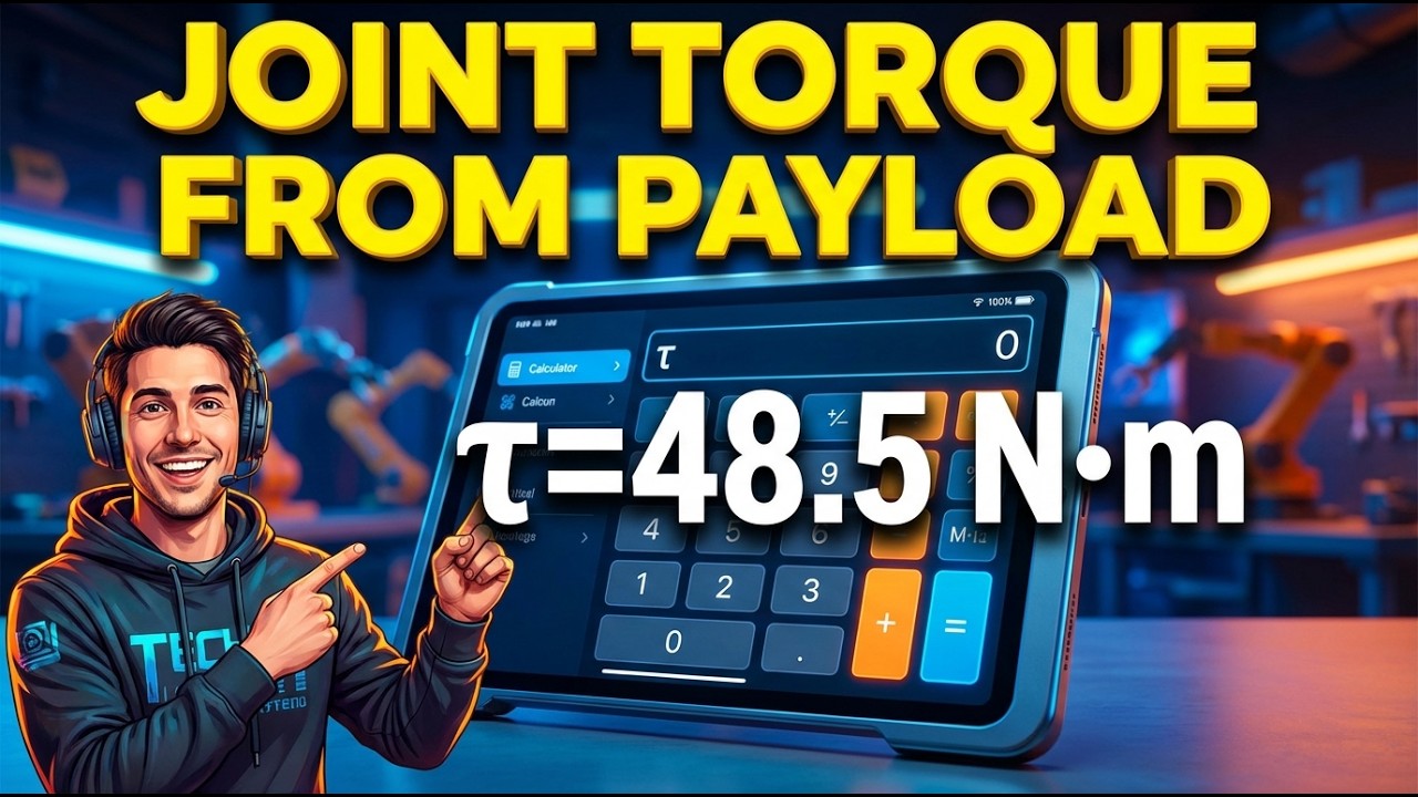 Joint Torque From Payload Interactive Calculator