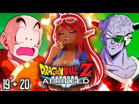THEY ARE HERE!! WWE STYLE!! | Dragon Ball Z Abridged Episode 19/20 Reaction (DBZA)