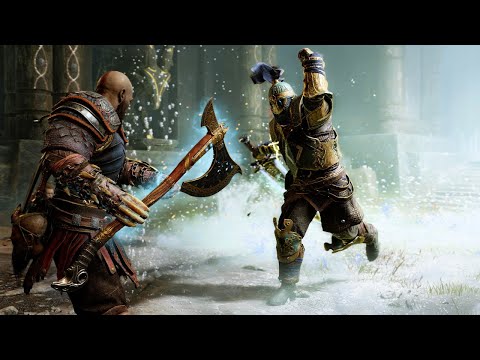 God of War - Midgard Encounters: Low Gear Level Gameplay - GMGOW+ | PS5