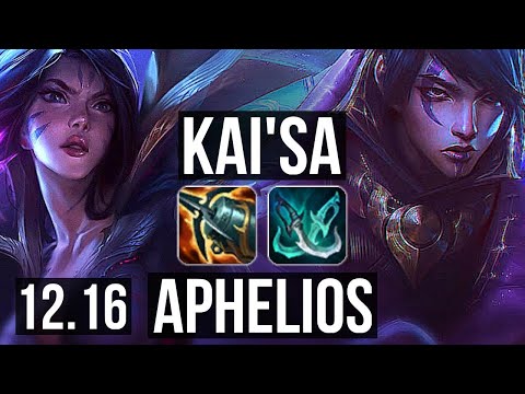 KAI'SA & Nautilus vs APHELIOS & Pantheon (ADC) | 8/0/2, 66% winrate, Legendary | EUW Master | 12.16