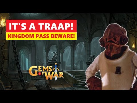 Gems of War Kingdom Pass WATCH OUT + Underspire Fast Best No Mythic Team!