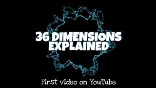 36 DIMENSIONS EXPLAINED