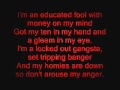 In Fear And Faith - Gangstas Paradise (lyrics ...