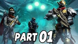 Let's Play Destiny The Dark Below Gameplay German Deutsch Part 1 - Destiny Dunkelheit Lauert