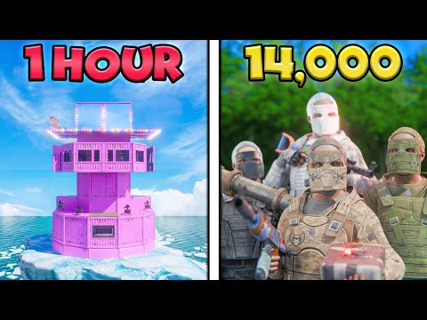 1 Hour Player VS 14,000 Hour Pro Rust Raiders