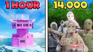 1 Hour Player VS 14,000 Hour Pro Rust Raiders