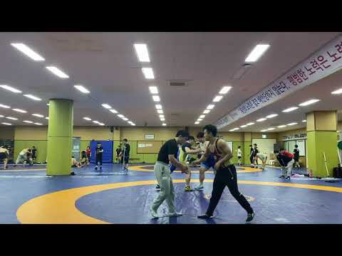 Korea National Sports University Wrestling Teams (Training Video)