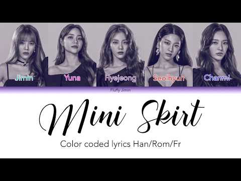 AOA - Mini skirt (Queendom ver.)  [Color Coded] (Han/Rom/Français) (English sub)