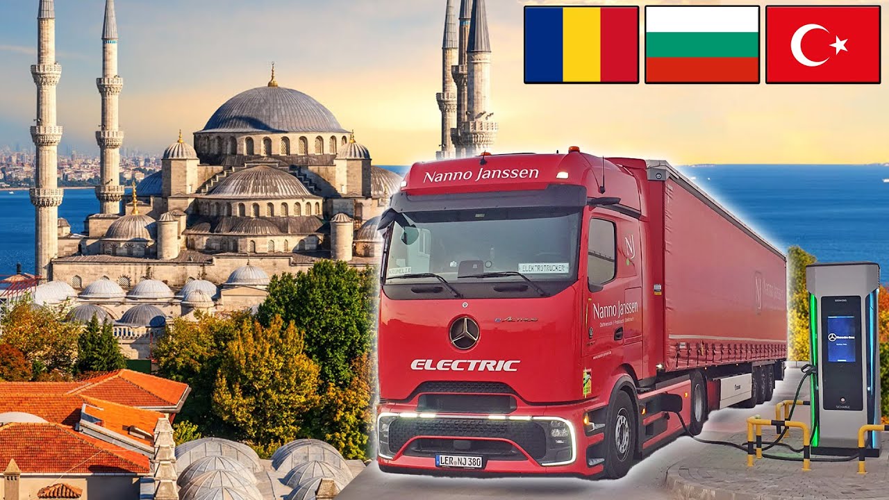 Charging Desert in Turkey? Let me show you the Opposite! My E-Truck Roadtrip to Turkey