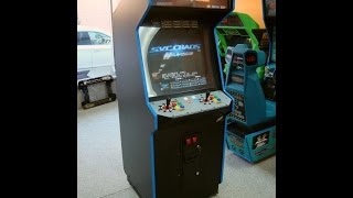 SNK's SVC Chaos Arcade Game!  Fighting classic - Gameplay, kit cabinet artwork.. overview video