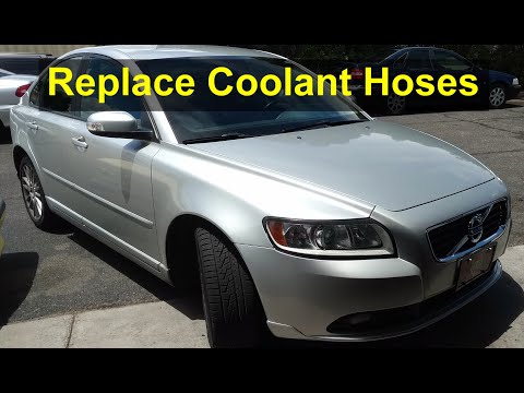 How to replace coolant hoses on a P1 Volvo, C30, S40, V40, V50, C70, etc. - VOTD