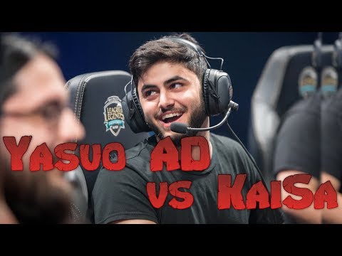 Yassuo - Yasuo ADC vs Kai'Sa Bot - LoL Season 9 NA Ranked | League Of Legends