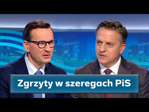 Zgrzyty w szeregach PiS. Morawiecki zabrał głos
