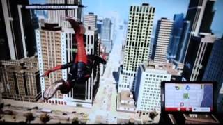 preview picture of video 'The Amazing Spiderman GH gameplay Xbox 360 - Free Roam'