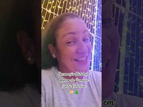 Decoração do Natal em Morro da Fumaça