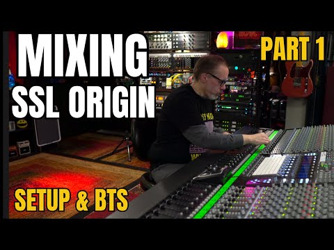 SSL Origin Live Stream Mixing | Setup & BTS - PT 1