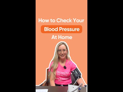 How to measure your blood pressure at home