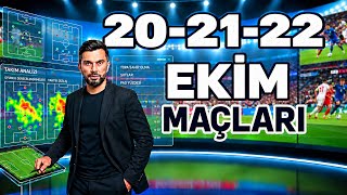 20-21-22 EKİM 2026 MAÇLARI