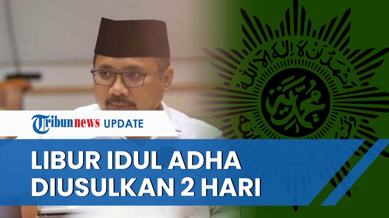 Muhammadiyah Usul Libur Idul Adha 2 Hari, Menteri Agama Yaqut Nanti