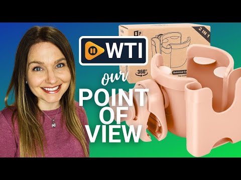 Universal Stroller Cup Holder with Mobile Phone Case - WTI product video review