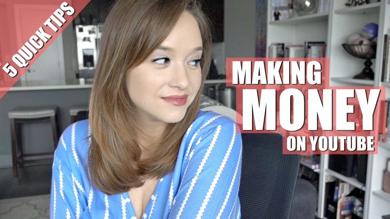 MAKING MONEY VLOGGING | 5 TIPS TO GET STARTED ON YOUTUBE