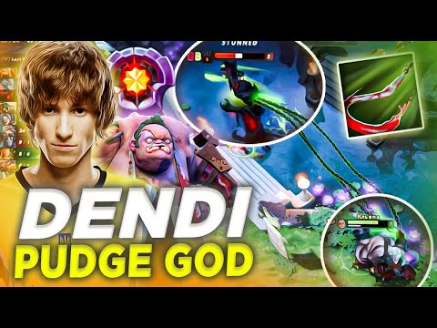 Most Epic Pudge That Every Pro Fears - Dendi GOD PUDGE Dota 2