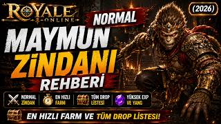 Royale Online Normal Maymun Zindanı Rehberi NORMAL | En Hızlı Farm ve Tüm Drop L