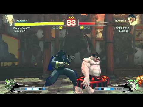SSF4: OrangeFace (Gen) VS SSF4 2010 (Honda)