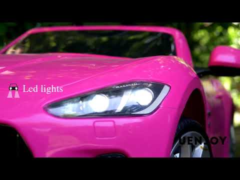 Pink Maserati Ride On Car