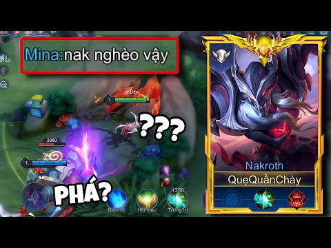 [Liên Quân] Múa Thử "Nak Mặc Định" Đầu Game Bị Chê Nghèo + Phá Bùa Và Cái Kết!