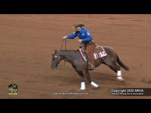 MR Boaz shown by Brian Bell   2020 NRHA Futurity Open Finals, Sec  2