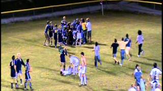 preview picture of video 'Zach Hall Scores Golden Goal to win Region Soccer Championship for Chattanooga Christian'