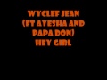 wyclef jean - hey girl