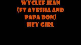 wyclef jean - hey girl