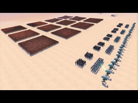 SCI-FI ARMY vs SPARTAN ARMY - Ultimate Epic Battle Simulator