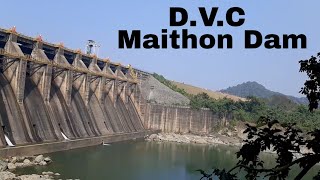 Maithon Dam DVC Dhanbad Jharkhand Flood gates  Mai