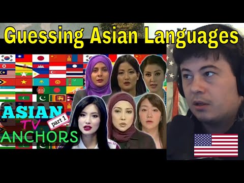American Reacts 44 LANGUAGES of ASIA