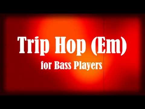 Trip Hop Style Bass Backing Track (Em)